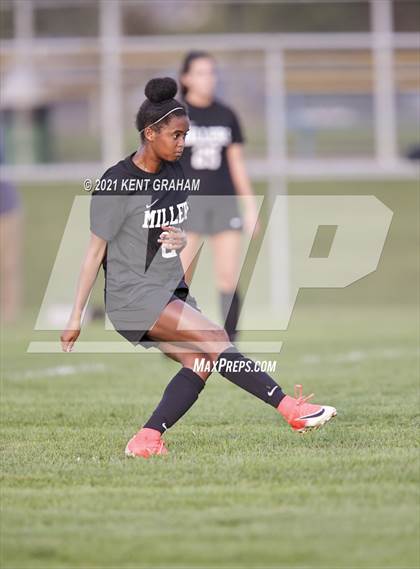 Thumbnail 1 in Noblesville vs Pendleton Heights  (IHSAA Hamilton Southeastern Sectional Semifinal) photogallery.