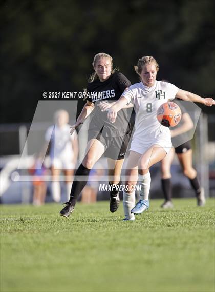 Thumbnail 2 in Noblesville vs Pendleton Heights  (IHSAA Hamilton Southeastern Sectional Semifinal) photogallery.