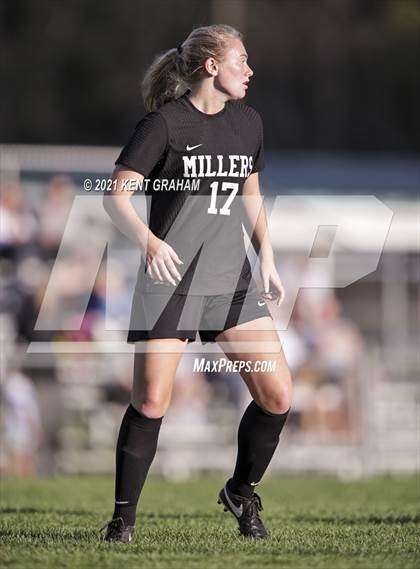 Thumbnail 2 in Noblesville vs Pendleton Heights  (IHSAA Hamilton Southeastern Sectional Semifinal) photogallery.