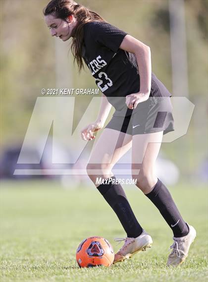 Thumbnail 3 in Noblesville vs Pendleton Heights  (IHSAA Hamilton Southeastern Sectional Semifinal) photogallery.