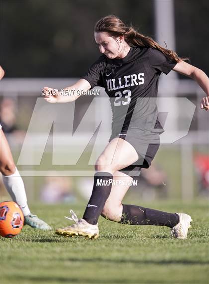 Thumbnail 3 in Noblesville vs Pendleton Heights  (IHSAA Hamilton Southeastern Sectional Semifinal) photogallery.