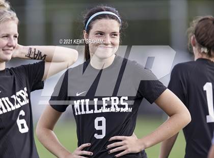 Thumbnail 1 in Noblesville vs Pendleton Heights  (IHSAA Hamilton Southeastern Sectional Semifinal) photogallery.