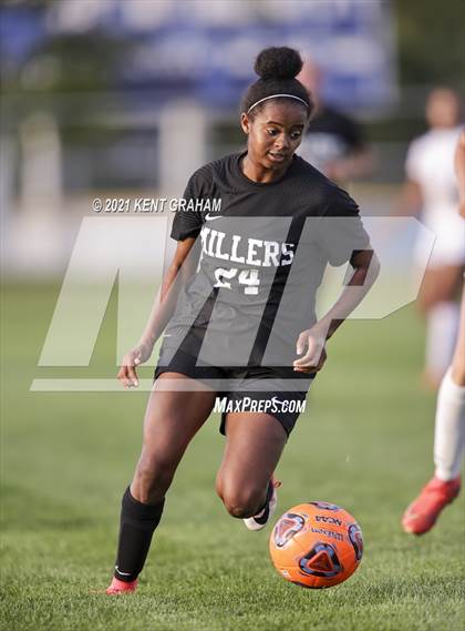 Thumbnail 1 in Noblesville vs Pendleton Heights  (IHSAA Hamilton Southeastern Sectional Semifinal) photogallery.
