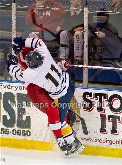 Thumbnail 1 in St. John's vs Needham (MIAA Super 8 Play-in) photogallery.