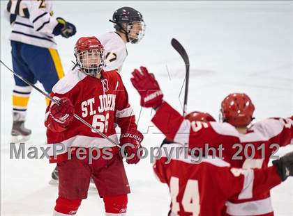 Thumbnail 2 in St. John's vs Needham (MIAA Super 8 Play-in) photogallery.
