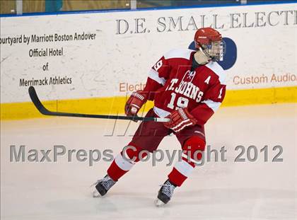 Thumbnail 2 in St. John's vs Needham (MIAA Super 8 Play-in) photogallery.
