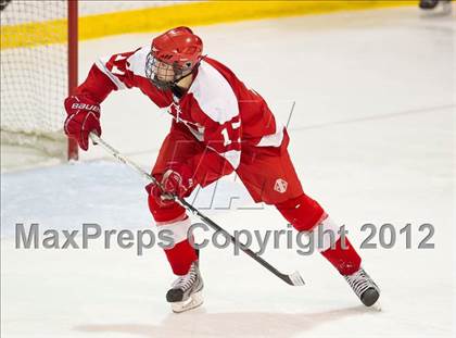 Thumbnail 2 in St. John's vs Needham (MIAA Super 8 Play-in) photogallery.