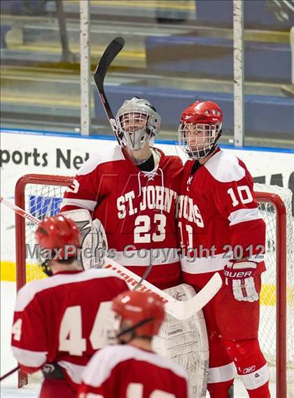 Thumbnail 1 in St. John's vs Needham (MIAA Super 8 Play-in) photogallery.