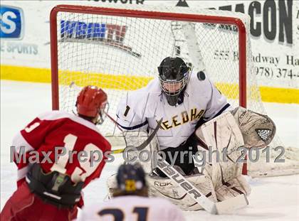 Thumbnail 2 in St. John's vs Needham (MIAA Super 8 Play-in) photogallery.