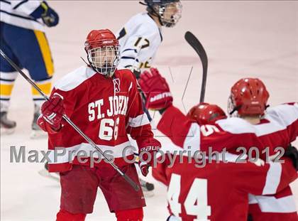 Thumbnail 3 in St. John's vs Needham (MIAA Super 8 Play-in) photogallery.