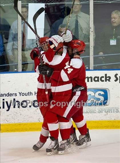 Thumbnail 2 in St. John's vs Needham (MIAA Super 8 Play-in) photogallery.