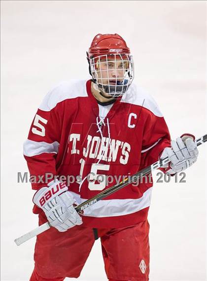 Thumbnail 2 in St. John's vs Needham (MIAA Super 8 Play-in) photogallery.