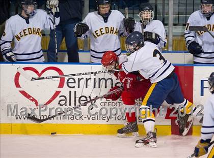 Thumbnail 2 in St. John's vs Needham (MIAA Super 8 Play-in) photogallery.