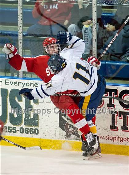 Thumbnail 2 in St. John's vs Needham (MIAA Super 8 Play-in) photogallery.