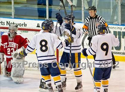 Thumbnail 2 in St. John's vs Needham (MIAA Super 8 Play-in) photogallery.