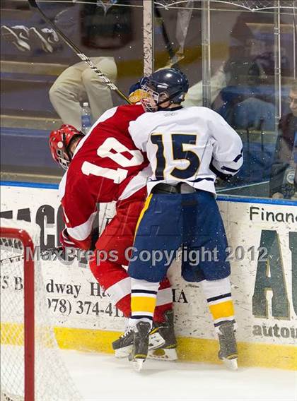 Thumbnail 1 in St. John's vs Needham (MIAA Super 8 Play-in) photogallery.
