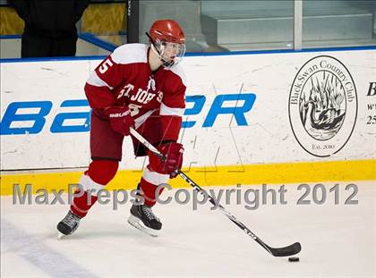 Thumbnail 3 in St. John's vs Needham (MIAA Super 8 Play-in) photogallery.
