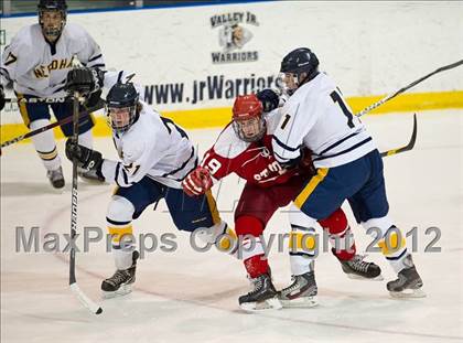 Thumbnail 2 in St. John's vs Needham (MIAA Super 8 Play-in) photogallery.