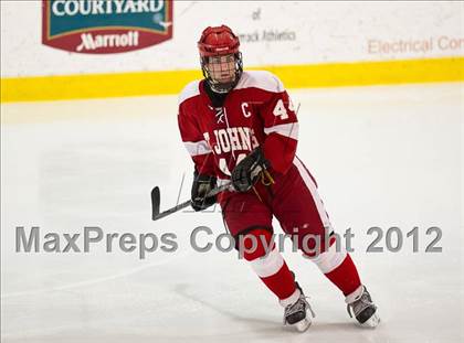 Thumbnail 3 in St. John's vs Needham (MIAA Super 8 Play-in) photogallery.