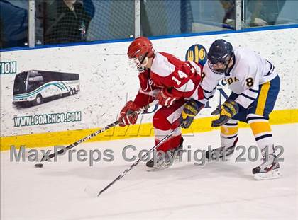 Thumbnail 2 in St. John's vs Needham (MIAA Super 8 Play-in) photogallery.