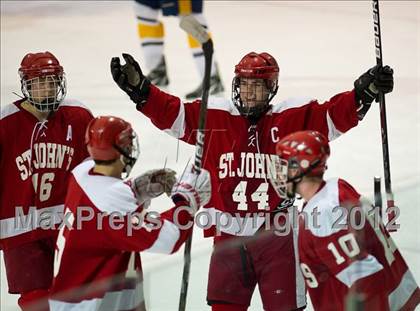 Thumbnail 3 in St. John's vs Needham (MIAA Super 8 Play-in) photogallery.