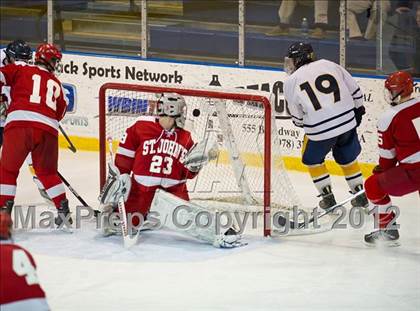 Thumbnail 1 in St. John's vs Needham (MIAA Super 8 Play-in) photogallery.