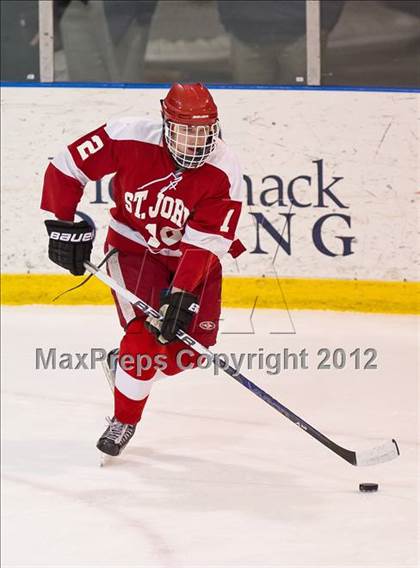 Thumbnail 2 in St. John's vs Needham (MIAA Super 8 Play-in) photogallery.