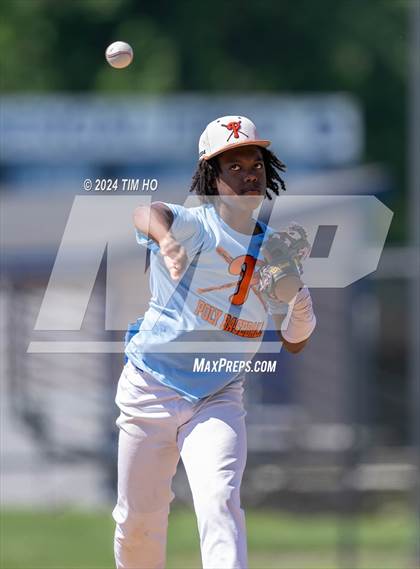 Thumbnail 2 in Magruder vs. Polytechnic (MPSSAA 3A Semifinal) photogallery.