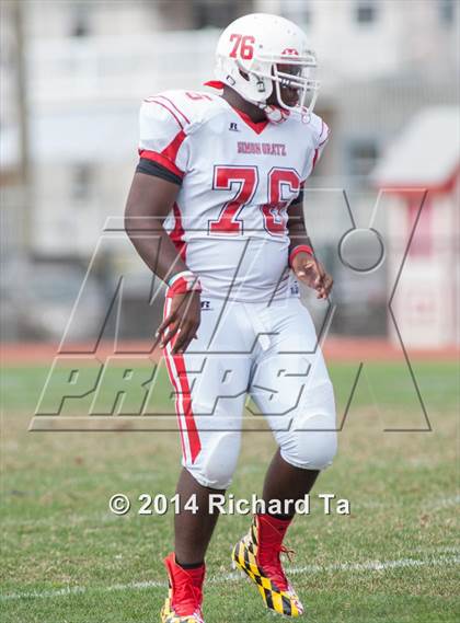 Thumbnail 3 in Lansdale Catholic vs Simon Gratz photogallery.