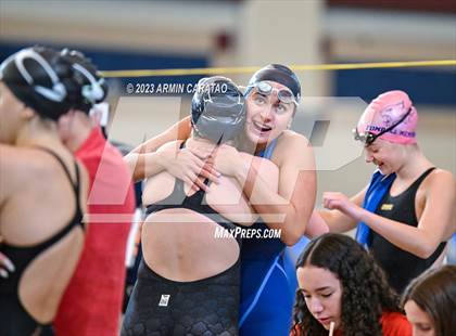 Thumbnail 3 in UIL Region IV-6A Girls Swimming Finals photogallery.