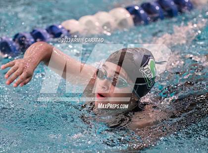 Thumbnail 2 in UIL Region IV-6A Girls Swimming Finals photogallery.