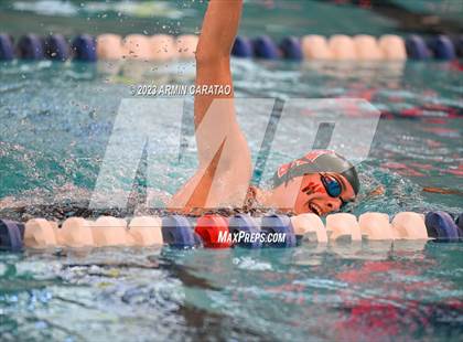 Thumbnail 3 in UIL Region IV-6A Girls Swimming Finals photogallery.