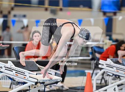 Thumbnail 3 in UIL Region IV-6A Girls Swimming Finals photogallery.