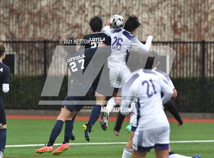 Thumbnail 2 in Loyola vs. St. Augustine (Adidas So Cal College Showcase) photogallery.