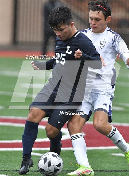 Thumbnail 2 in Loyola vs. St. Augustine (Adidas So Cal College Showcase) photogallery.