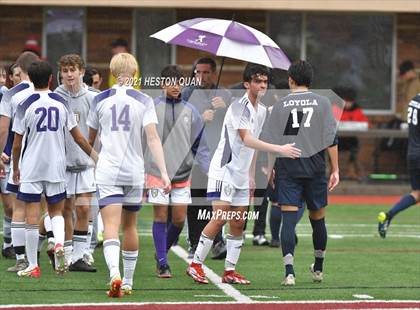 Thumbnail 2 in Loyola vs. St. Augustine (Adidas So Cal College Showcase) photogallery.