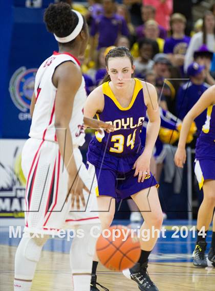 Thumbnail 2 in North Caddo vs. Doyle (LHSAA Class 2A Final)  photogallery.