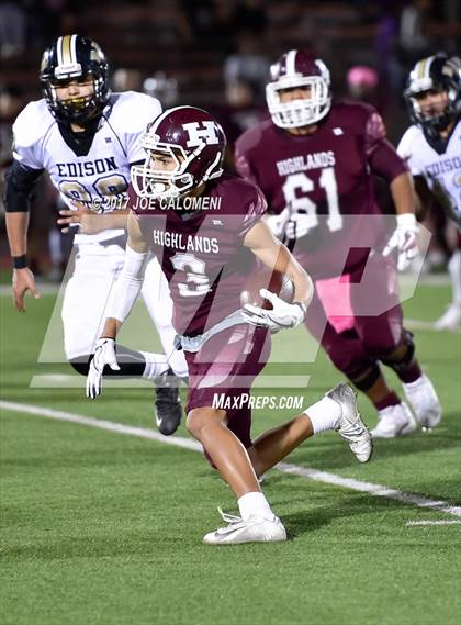 Thumbnail 3 in Highlands vs Edison [Thomas A.] photogallery.