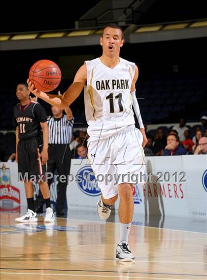 Thumbnail 2 in Alemany vs. Oak Park (CIF SS D3A Final) photogallery.