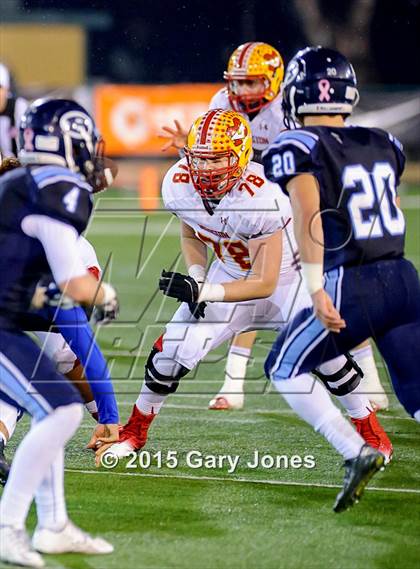 Thumbnail 2 in Bellarmine College Prep vs. Mission Viejo (CIF State Division 1-AA Final) photogallery.