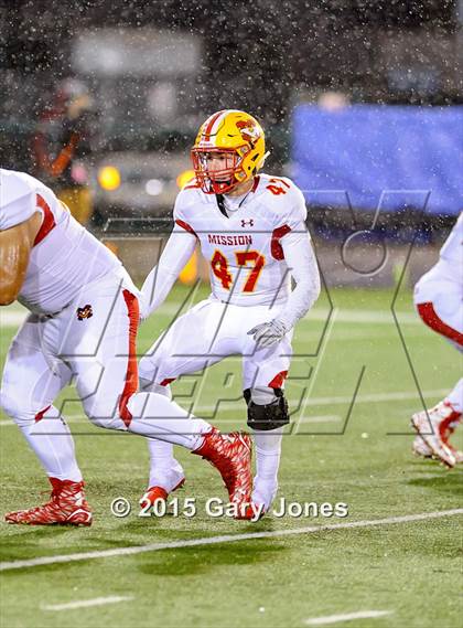 Thumbnail 2 in Bellarmine College Prep vs. Mission Viejo (CIF State Division 1-AA Final) photogallery.