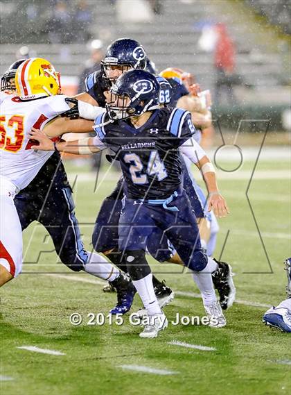 Thumbnail 3 in Bellarmine College Prep vs. Mission Viejo (CIF State Division 1-AA Final) photogallery.
