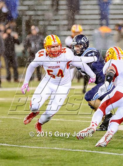 Thumbnail 1 in Bellarmine College Prep vs. Mission Viejo (CIF State Division 1-AA Final) photogallery.