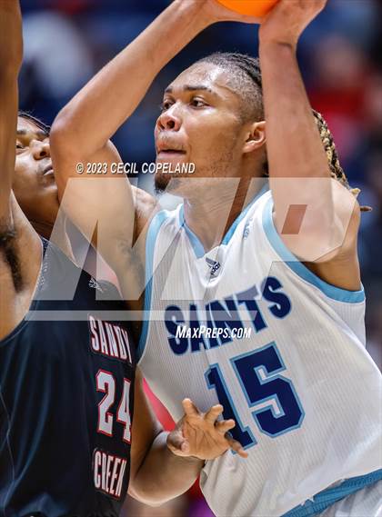 Thumbnail 3 in Cedar Grove vs. Sandy Creek (GHSA 3A Championship) photogallery.
