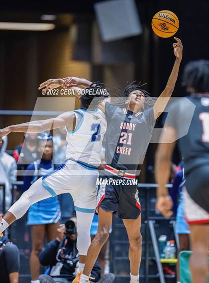 Thumbnail 3 in Cedar Grove vs. Sandy Creek (GHSA 3A Championship) photogallery.