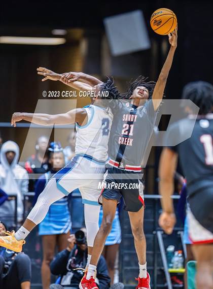 Thumbnail 2 in Cedar Grove vs. Sandy Creek (GHSA 3A Championship) photogallery.