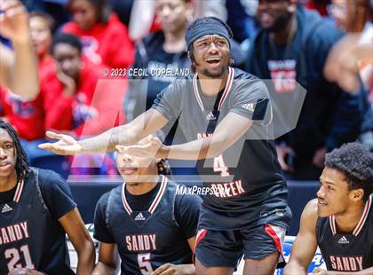 Thumbnail 2 in Cedar Grove vs. Sandy Creek (GHSA 3A Championship) photogallery.