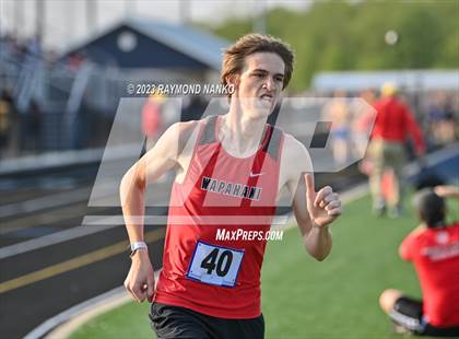 Thumbnail 2 in IHSAA Sectional 17 (1600 Meter) photogallery.