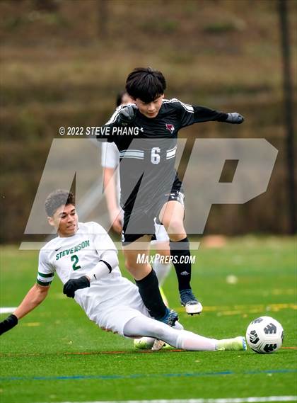 Thumbnail 2 in Laguna Creek vs Stevenson (Tom Moore Soccer Tournament) photogallery.