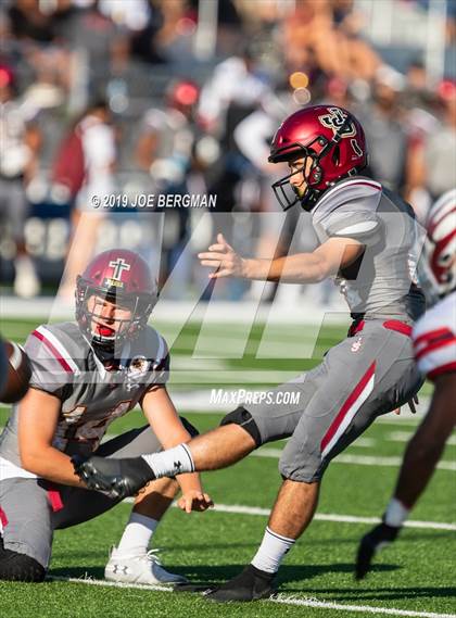 Thumbnail 2 in JSerra Catholic vs. Milton (Trinity League vs. USA Showcase) photogallery.